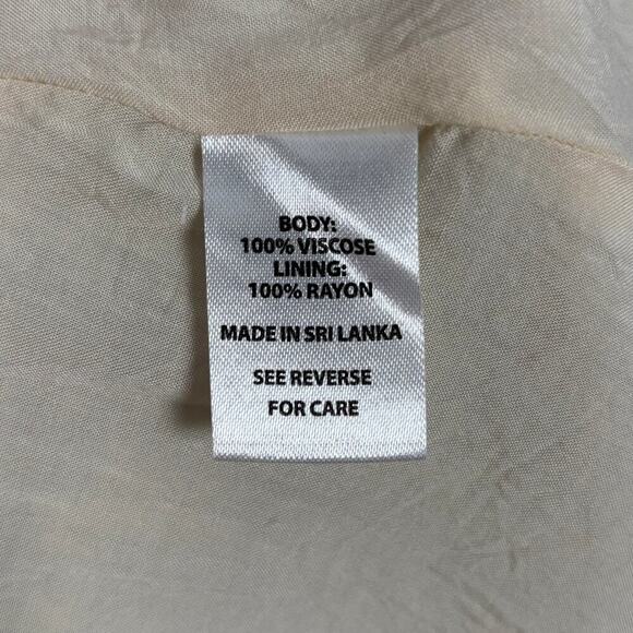 Spartina 449 Floral Long Sleeve V-Neck Tiered Mini Dress Size XS - Picture 4 of 4